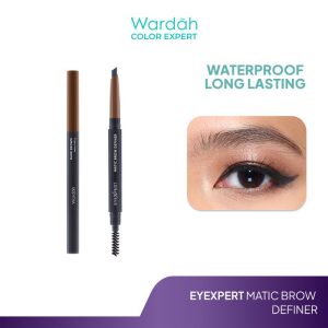 Pensil Alis Waterproof Terbaik - Wardah EyeXpert Matic Brow Definer