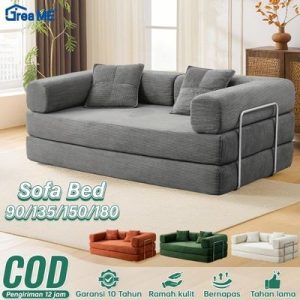Grea Me Sofa Bed Lipat Minimalis 3 Kursi